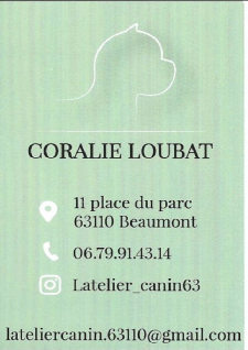 E-mail: lateliercanin.63110@gmail.com