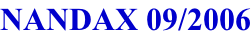NANDAX 09/2006